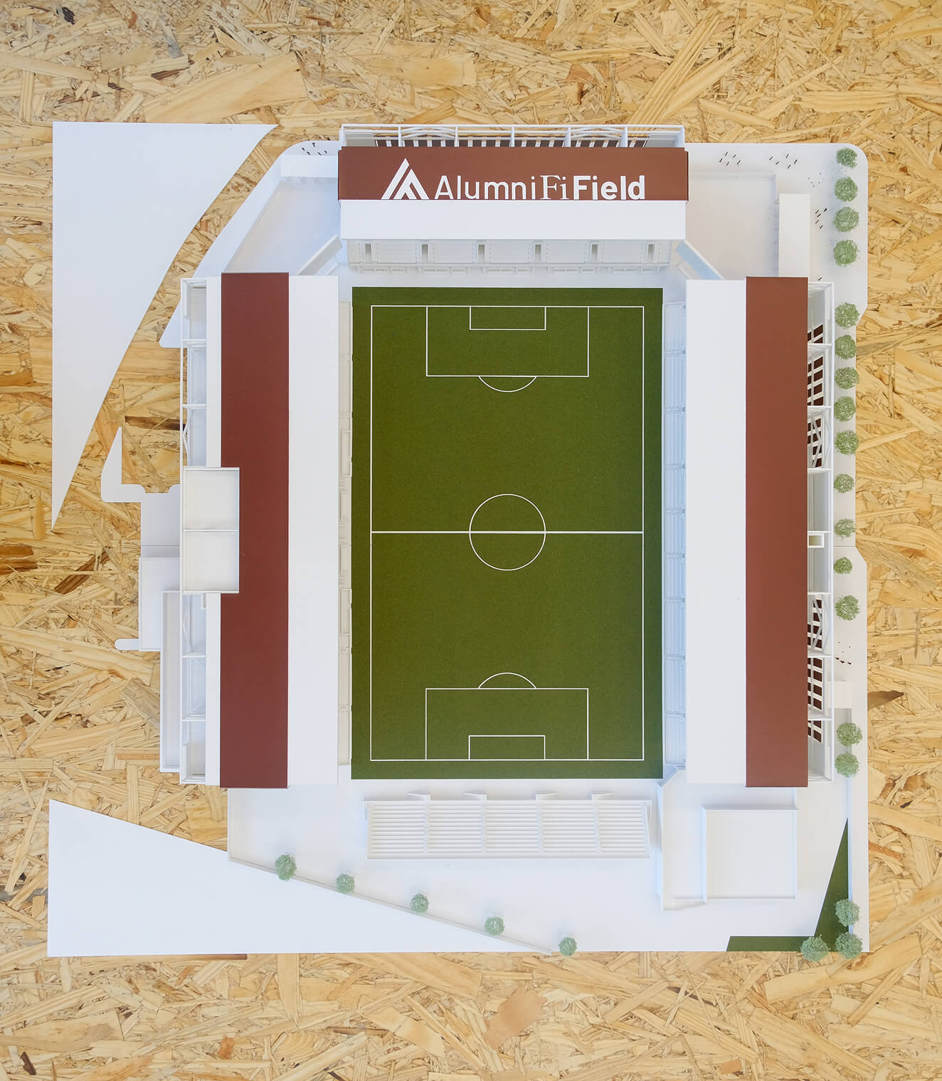 DCFC Stadium Model Aerial